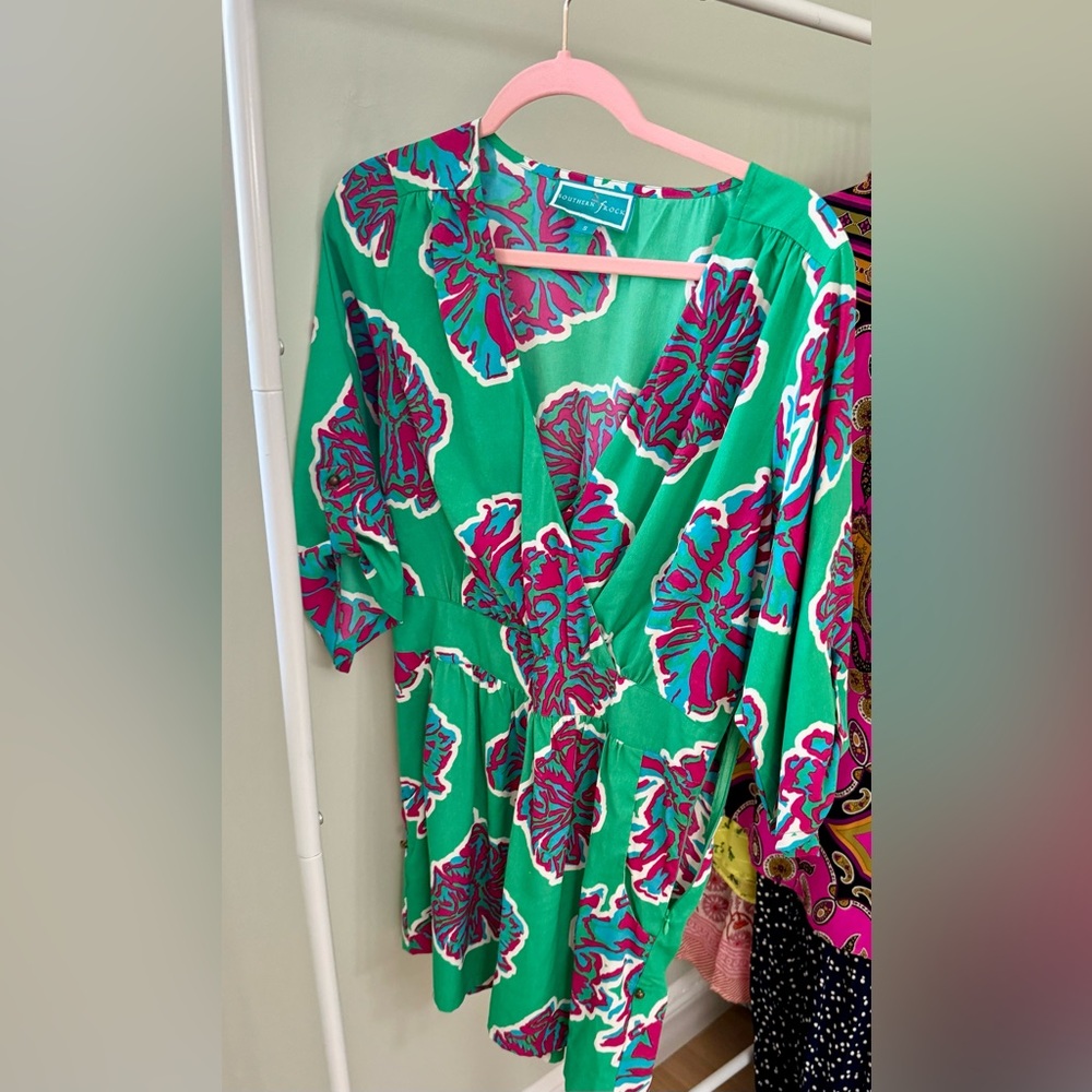 Southern Frock Turquoise short outfit